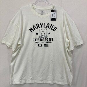 New Under Armour Mens XL Maryland Terrapins Casual Graphic Shirt Comfy